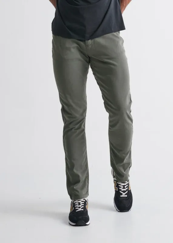 DUER No Sweat Relaxed Taper Pants - Gull