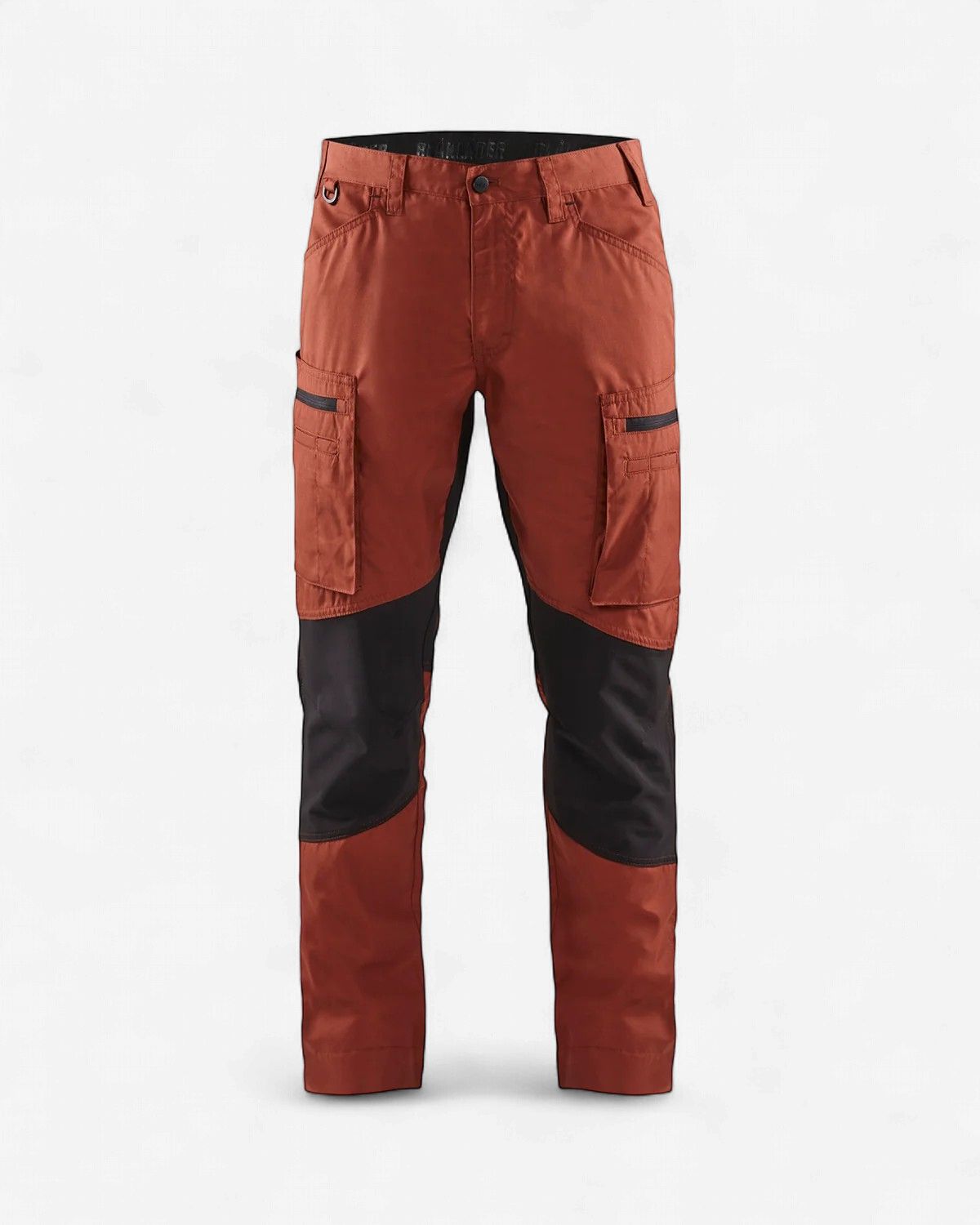 Blaklader Stratus Lite Stretch Pants - Burned Red, Colour: Burned Red/Black, Size: 30X30