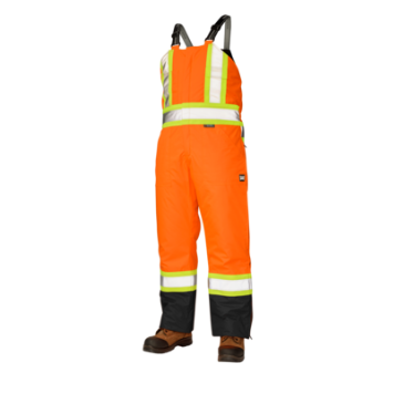 Tough Duck Insulated Poly Oxford Safety Bib Overall - S798