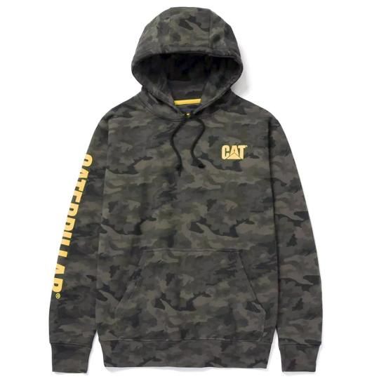 CAT Trademark Banner Hooded Sweatshirt