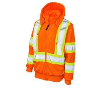 Tough Duck Women's Fleece Safety Hoodie - SJ42