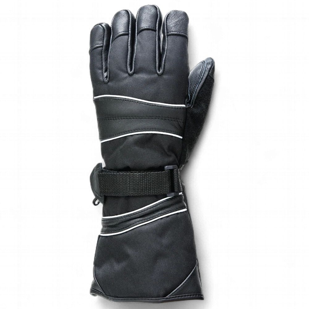 Tough Duck Snowmobile Glove, Colour: Black, Size: Medium
