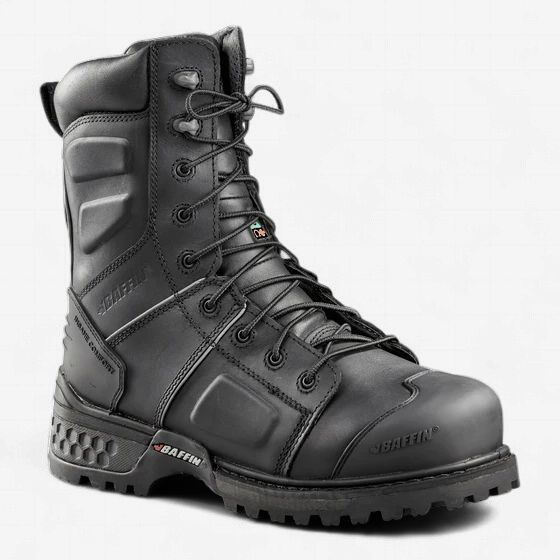Baffin Monster 8" Steel Toe Boot, Colour: Black, Size: 9