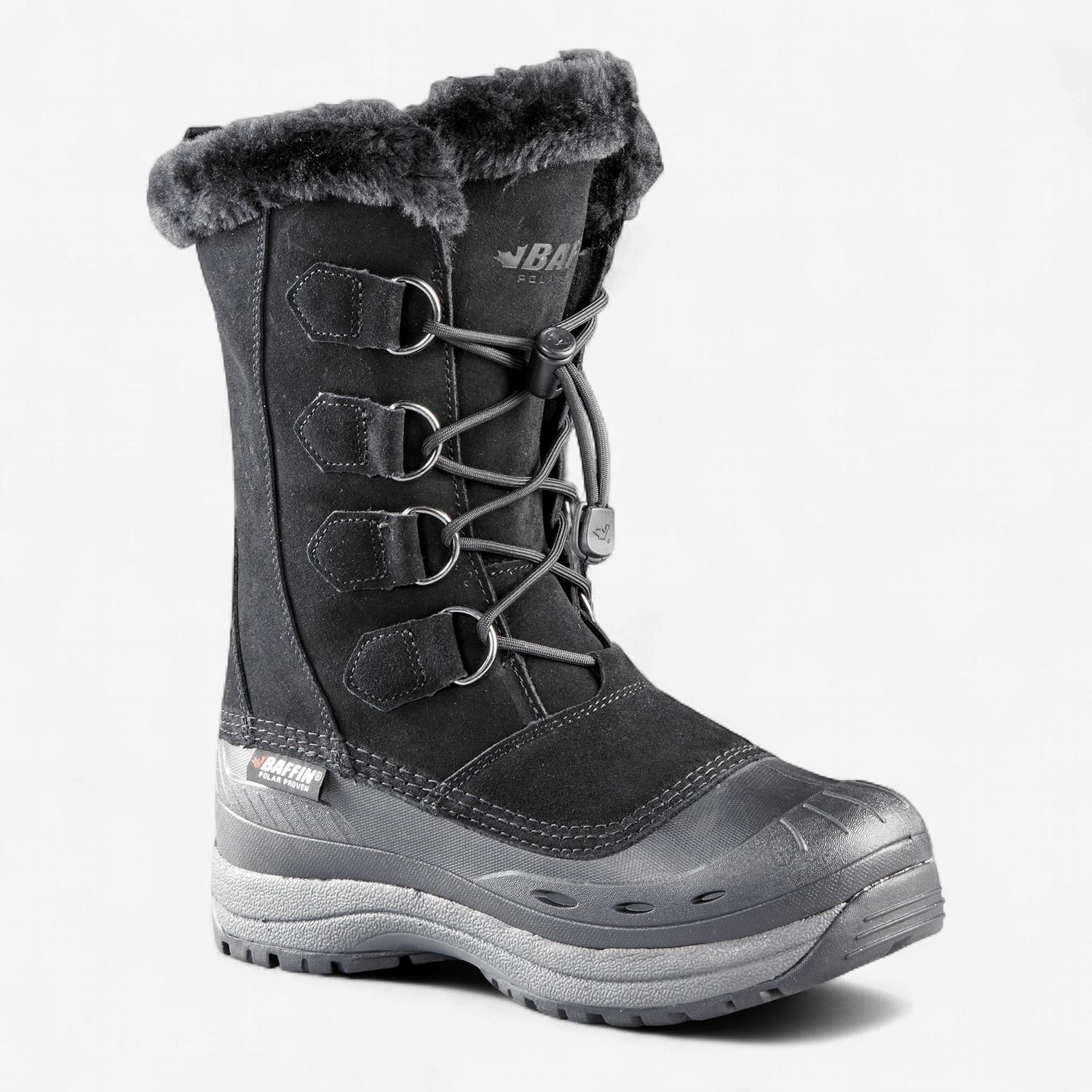 Baffin Chloe Women Boot, Colour: BLACK, Size: 8