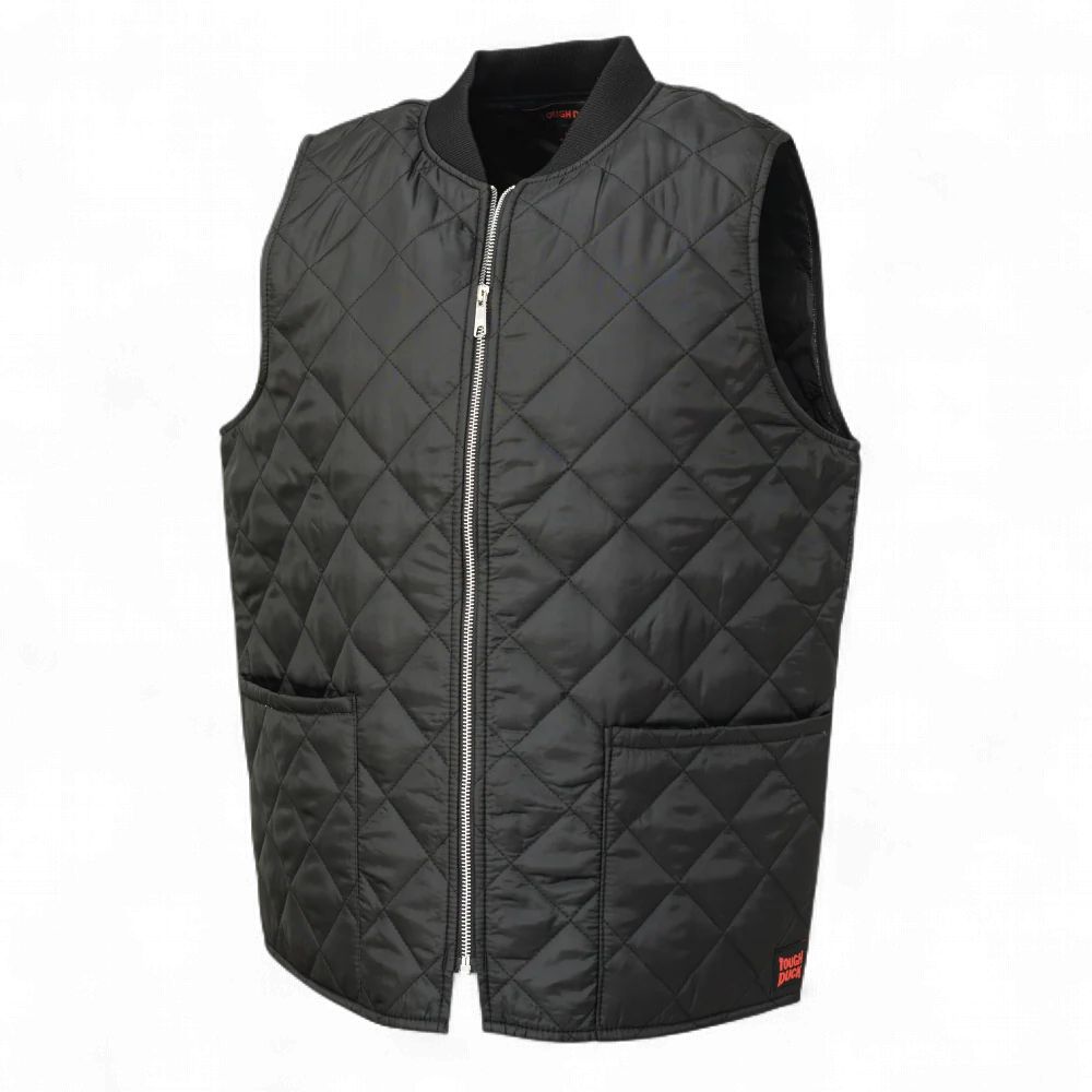 Tough Duck Freezer Vest, Colour: Black, Size: Small