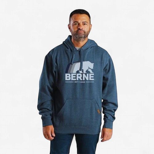 Berne Men's Heritage Graphic Hooded Pullover
