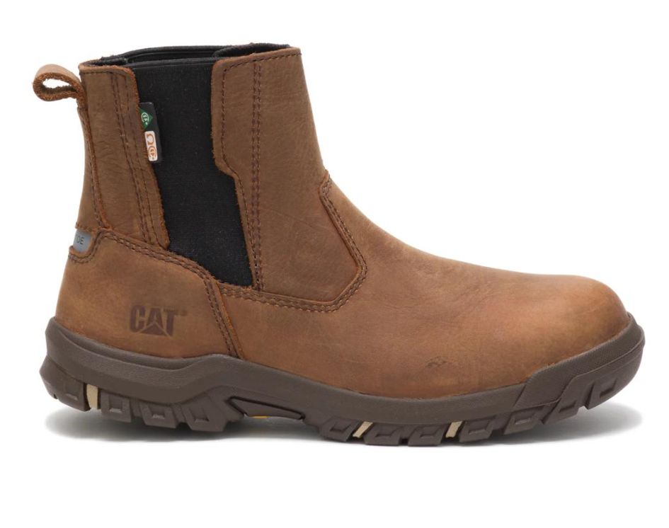 CAT Women's Abbey CSA Steel Toe Work Boot, Colour: Butterscotch, Size: 7