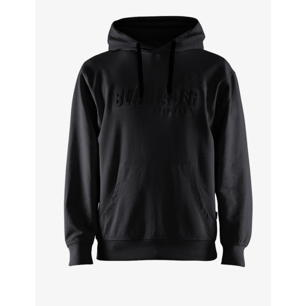 Blaklader 3D Hoodie, Colour: Black, Size: 3XL