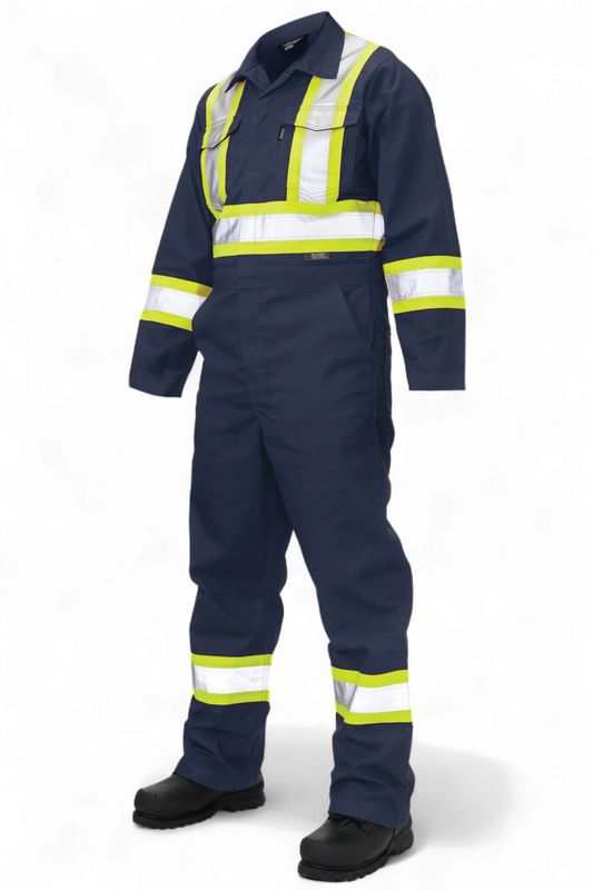 Tough Duck Twill Unlined Safety Coverall - S792