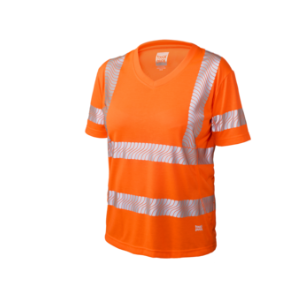 Tough Duck Women's Polyester Jersey S/S Safety T-Shirt