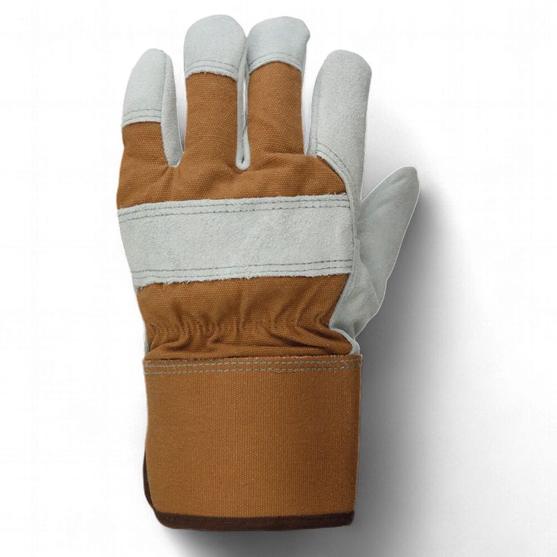 Tough Duck Cow Split Fitters Glove Palm Lined