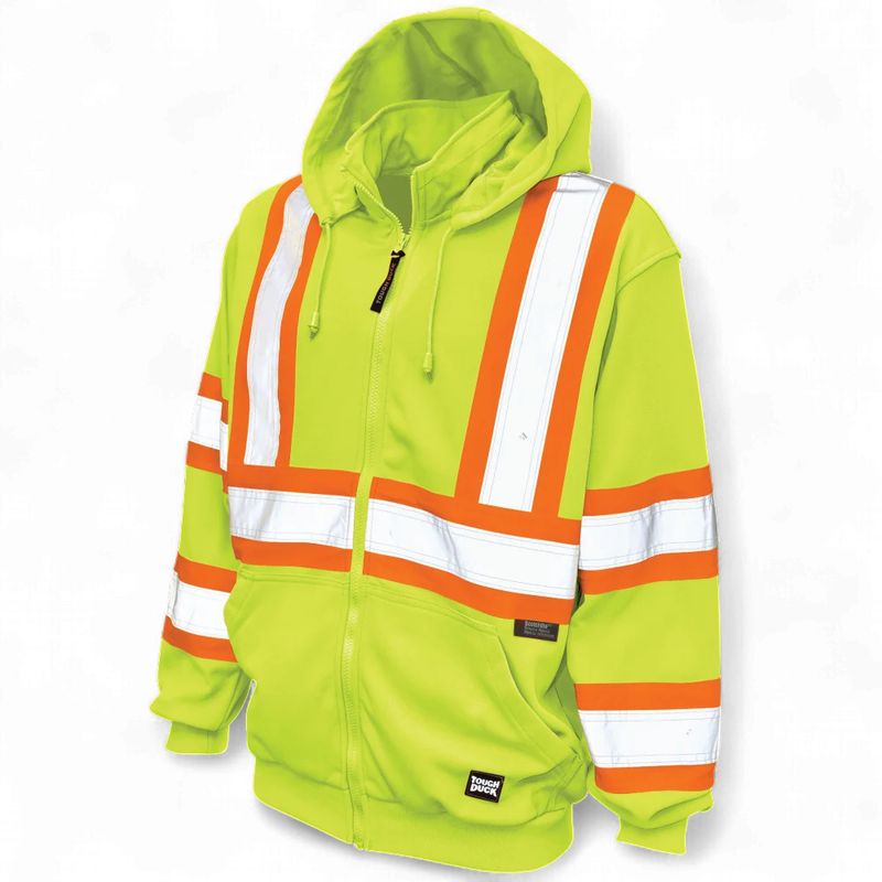 Tough Duck Fleece Unlined Safety Hoodie - S494