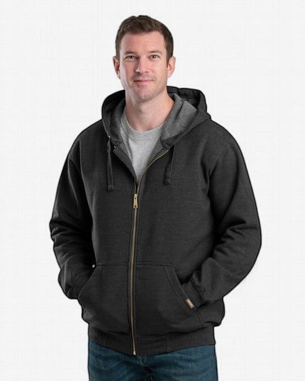 Berne Full Zip Hooded Sweatshirt