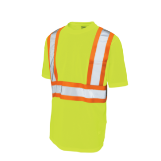 Tough Duck Micro Mesh S/S Safety T-Shirt with Pocket - S392