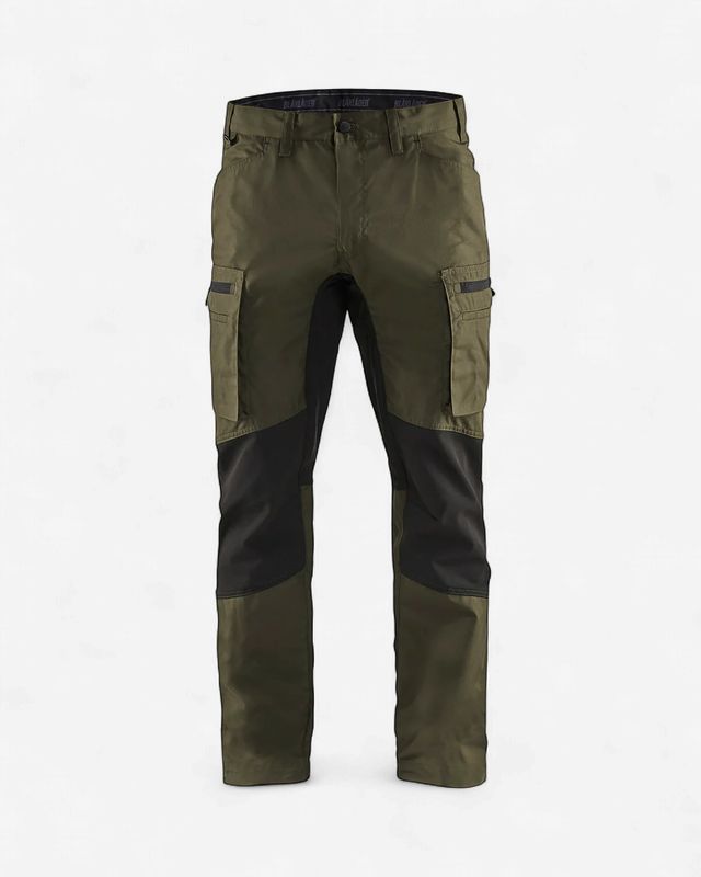 Blaklader Stratus Lite Stretch Pants - Dark Olive Green