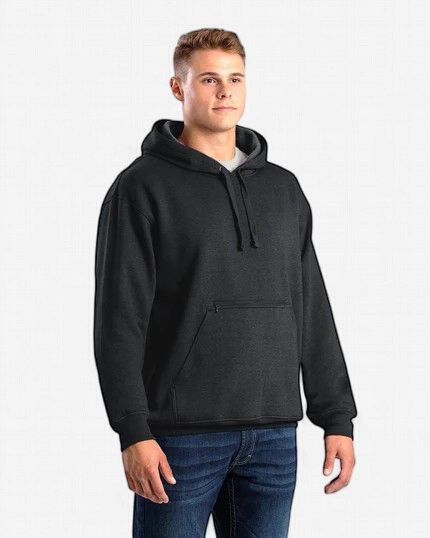Berne Zippered Pocket Hooded Sweatshirt