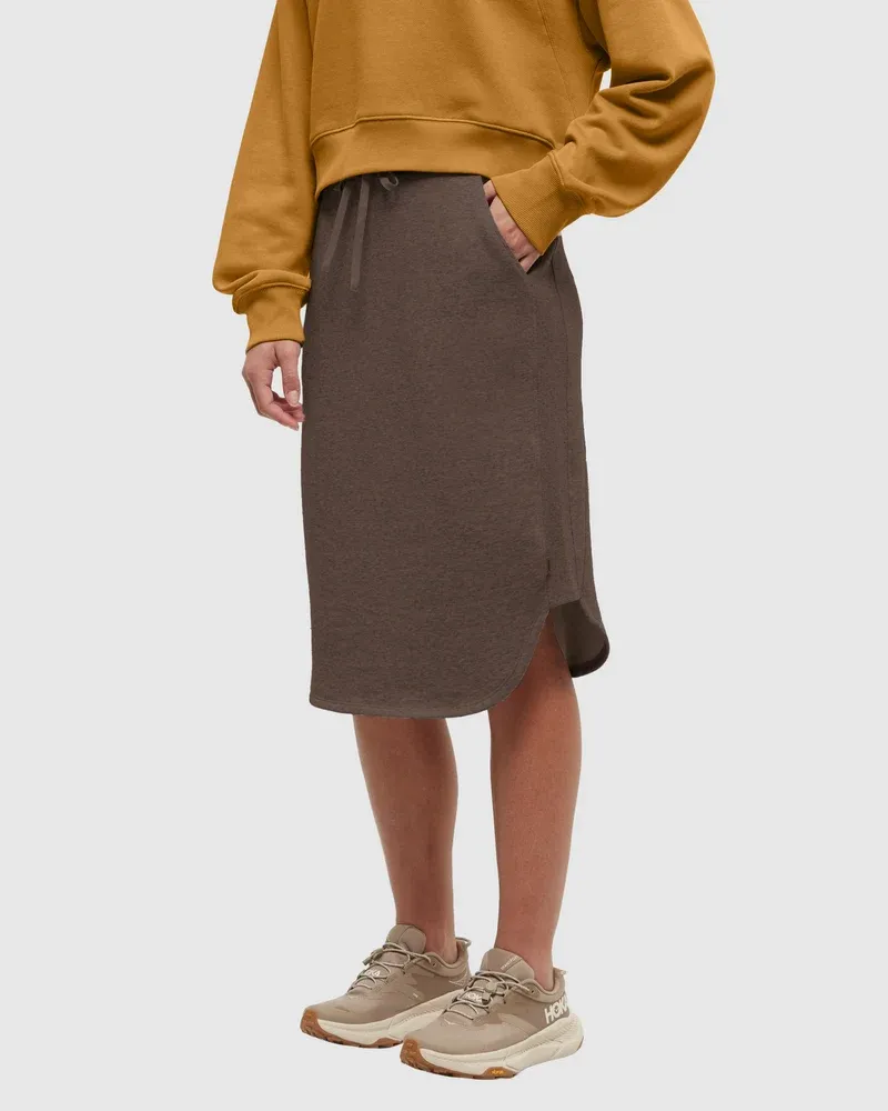 Tentree W Montrose Skirt, Colour: Ashwood, Size: Large