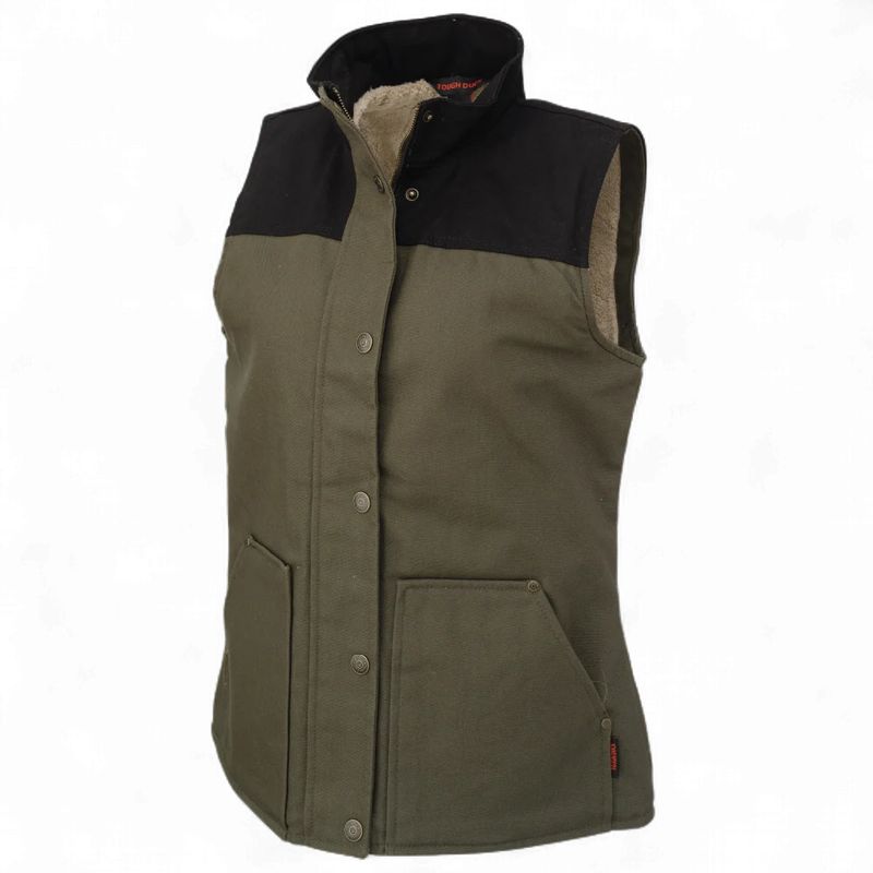 Tough Duck Women's Duck Sherpa Lined Vest - WV09