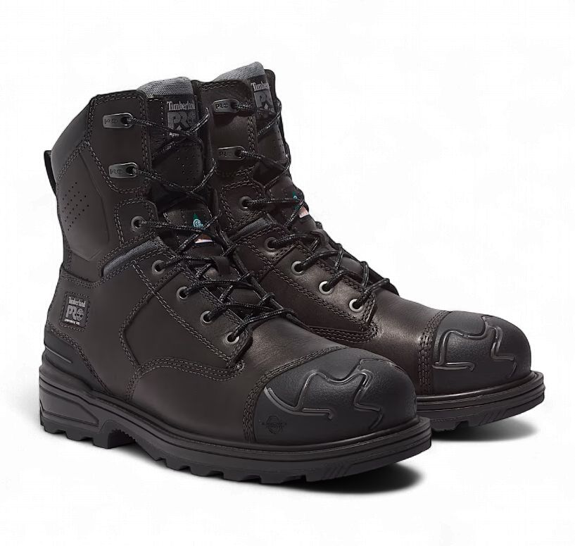 Timberland PRO® Magnitude 8" Comp-Toe Work Boot, Colour: Black, Size: 9