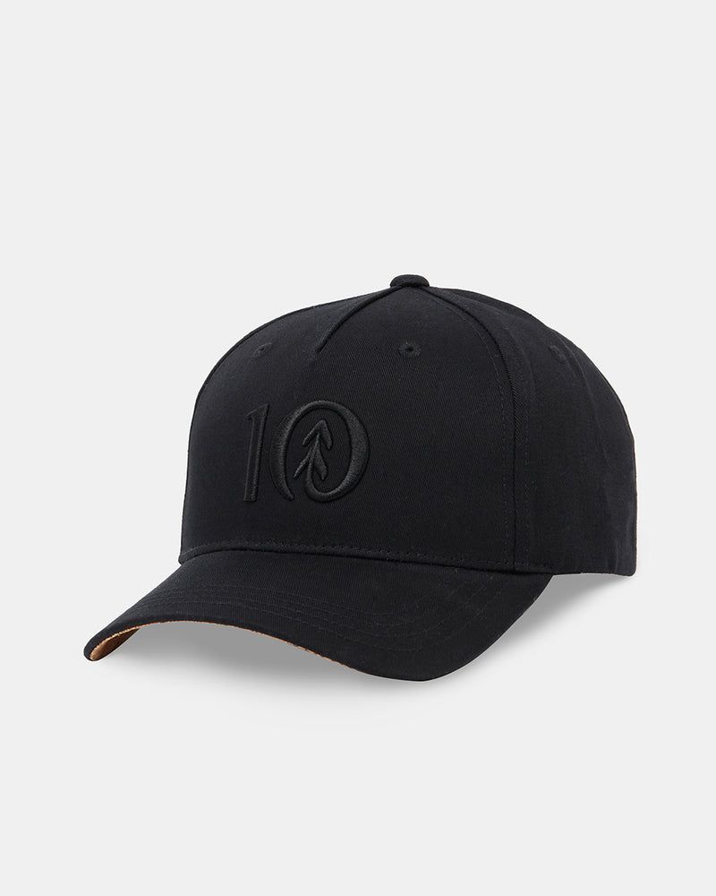 Tentree Logo Cork Brim Altitude Hat, Colour: Meteorite Black, Size: Onesize