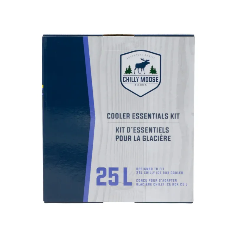 Chilly Moose 25L Ice Box Essential Kit