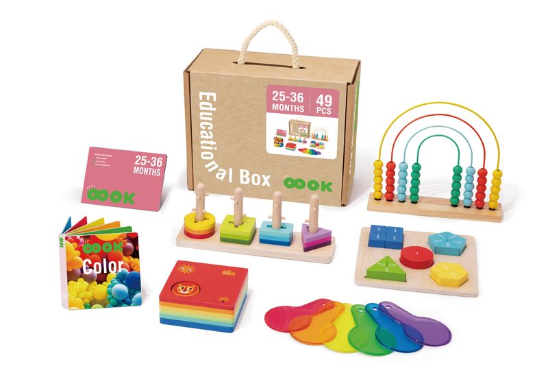 Kit Educacional para 25-36 meses (Metodología Montessori)