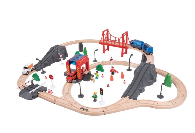 Pista de Tren de Bomberos