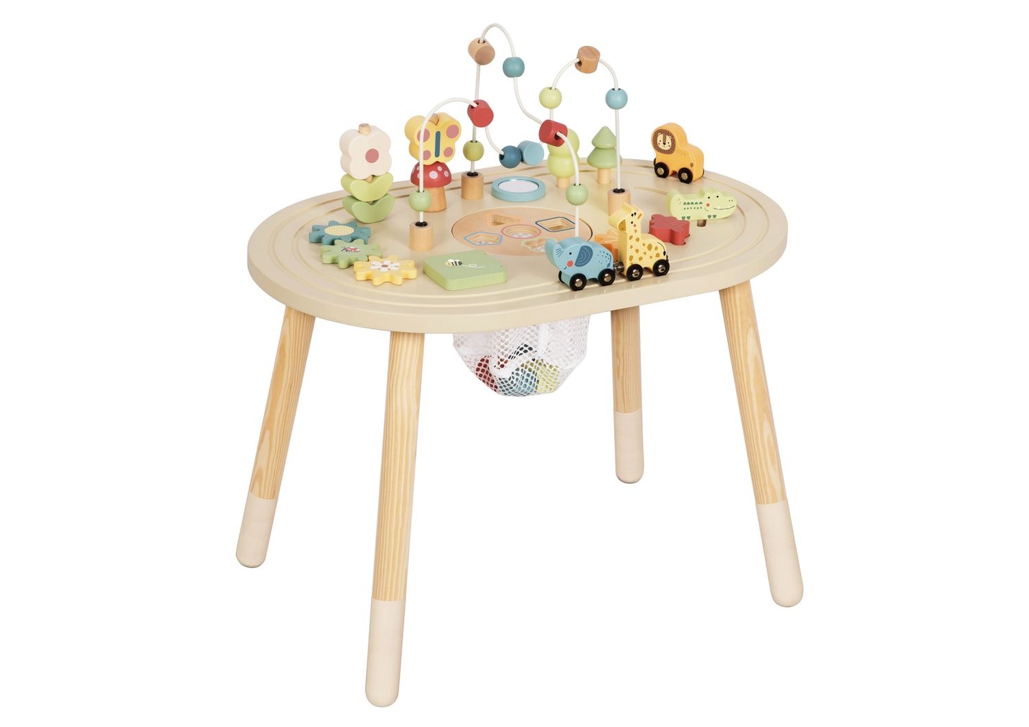 Mesa de Actividades Sensorial De madera