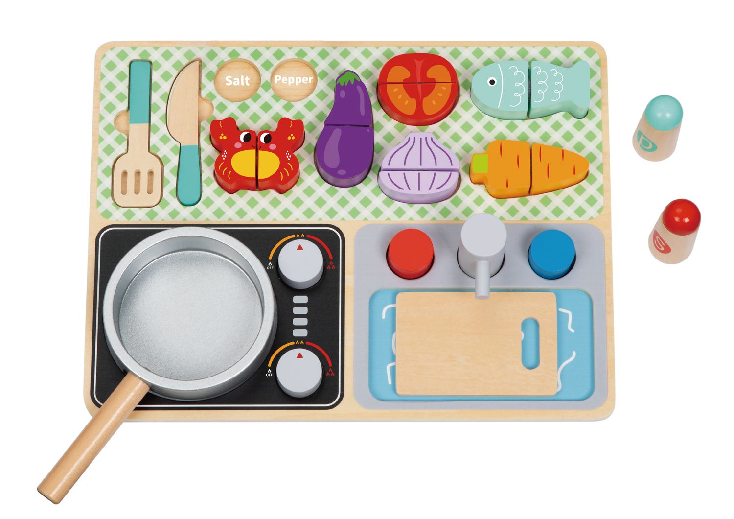 Tablero de Cocina de Madera