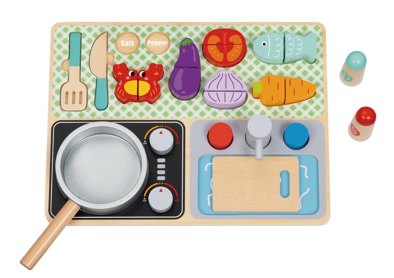 Tablero de Cocina de Madera