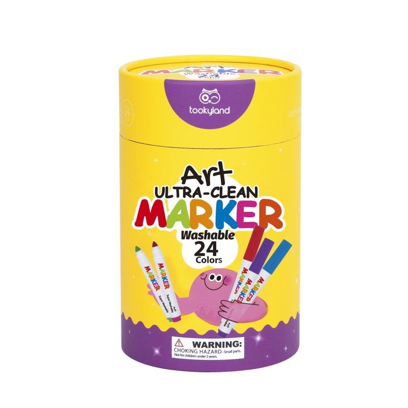 Art Ultra Clean Markers Washable 24 colors