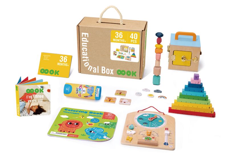 Kit Educacional para 36 Meses en adelante (Metodología Montessori)