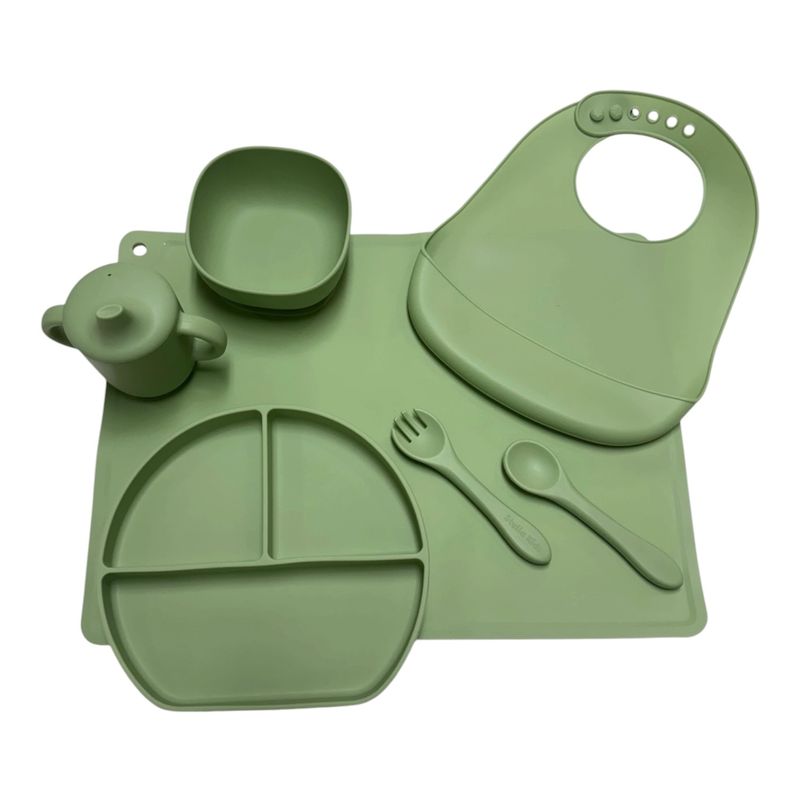 Set de Alimentación de Silicona para Bebés Estilo A — Stella Kids