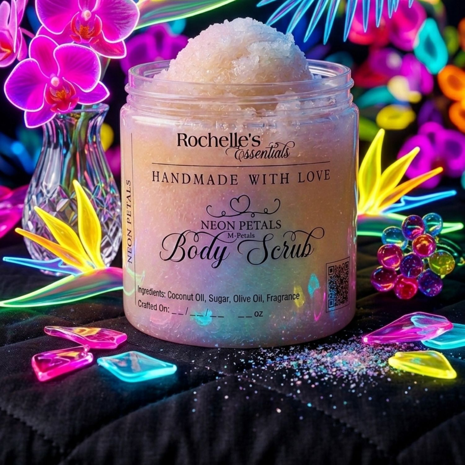 Neon Petals Body Scrub