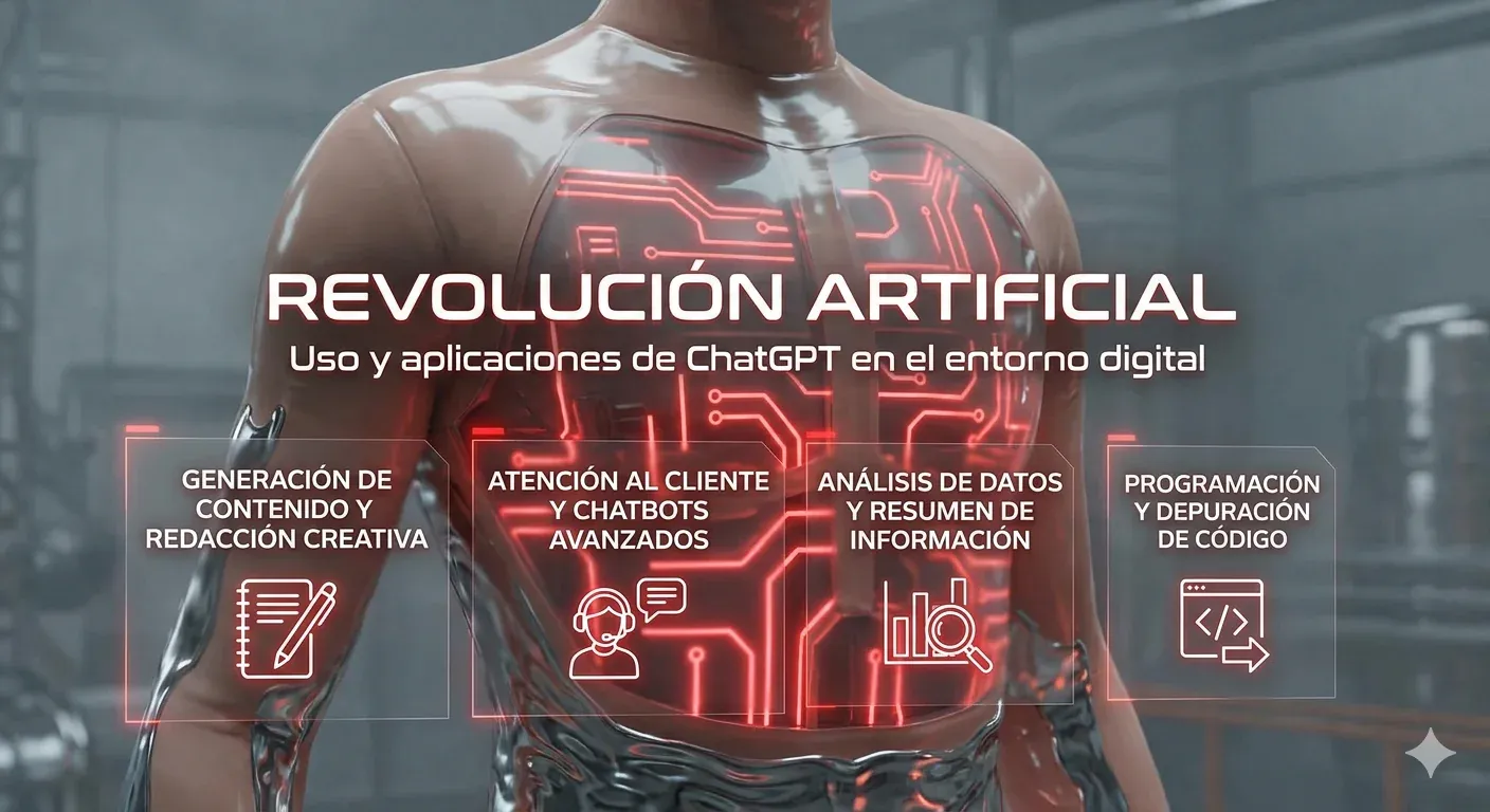 Revolución artificial: uso y aplicaciones de ChatGPT en el entorno digital