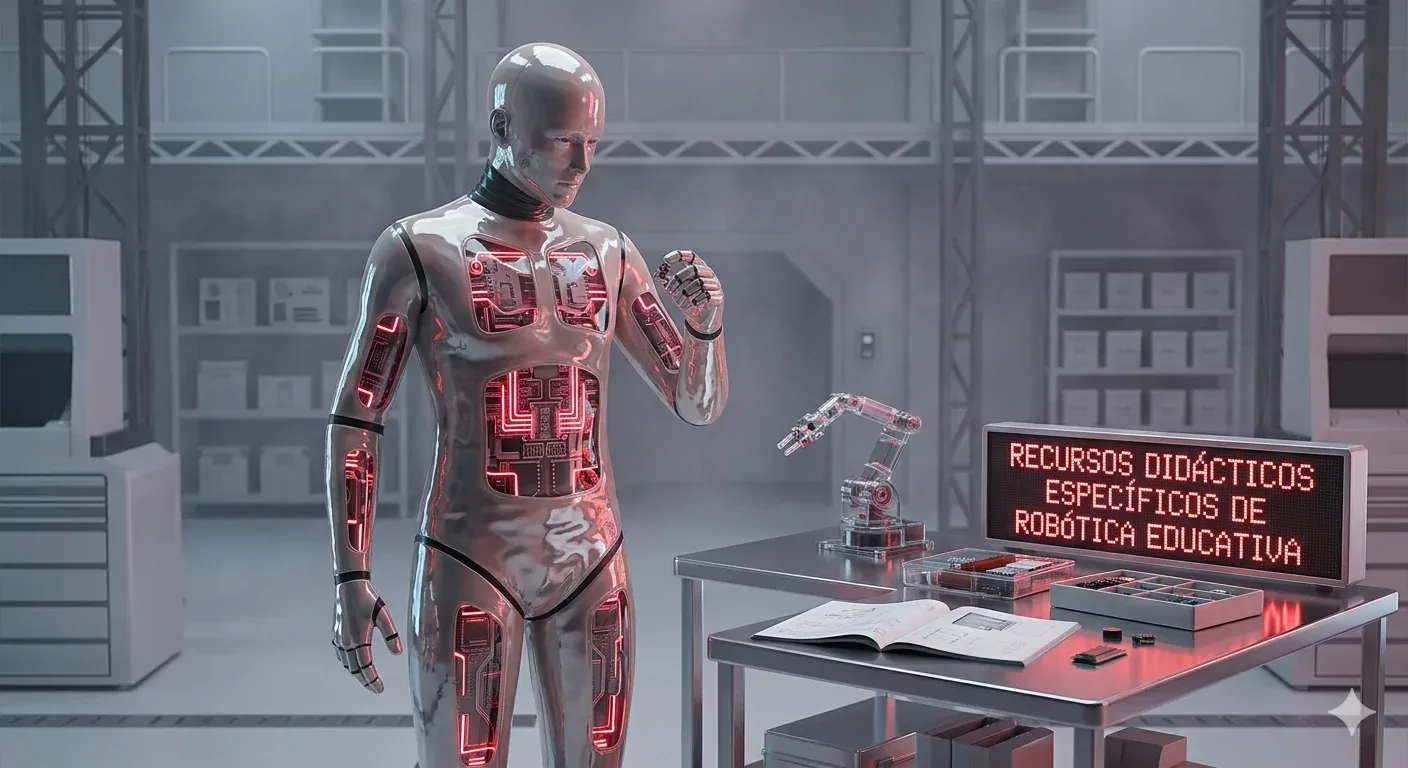 Recursos didácticos específicos de robótica educativa