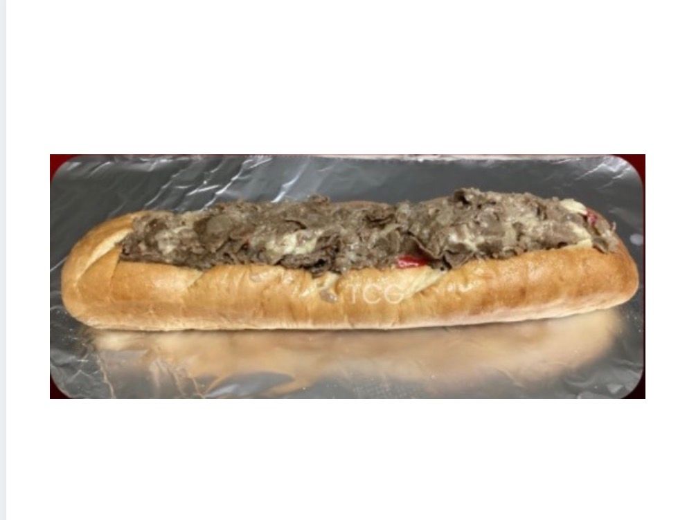 Open Stuffed Cheesesteak