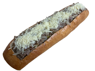 Open Stuffed Cheesesteak
