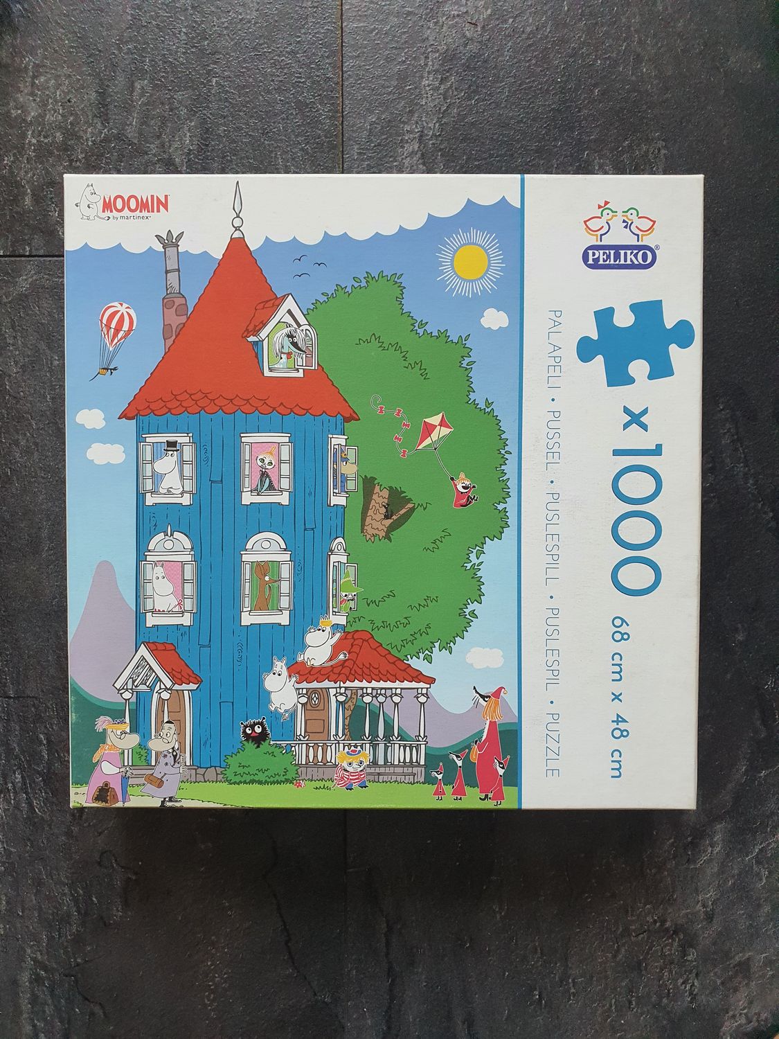 Puzzle 1000 elementów Domek Muminków