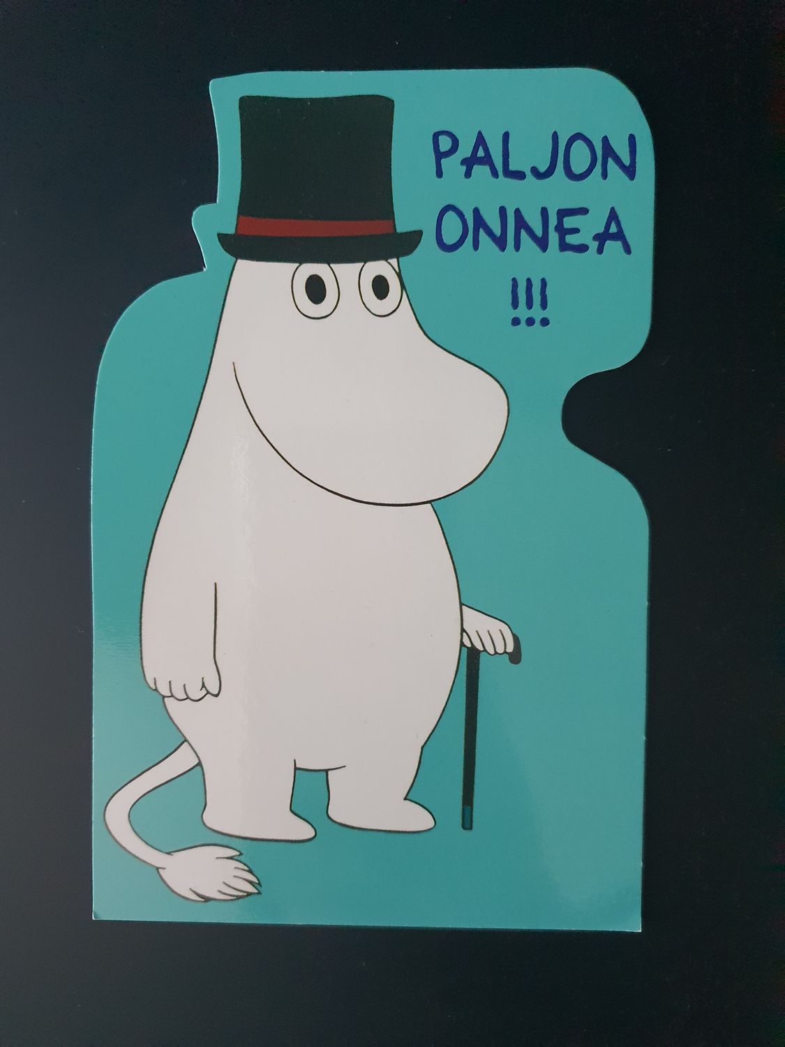 Pocztówka Tatuś Muminka