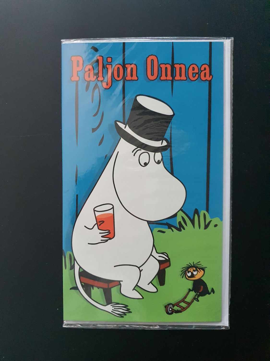 Kartka rozkładana "Paljon Onnea"