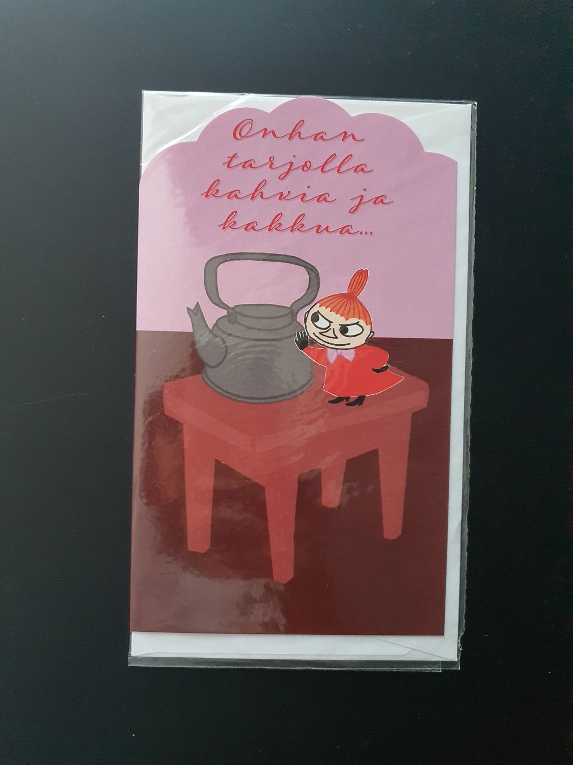 Kartka rozkładana z Małą Mi "Wszystkiego najlepszego"