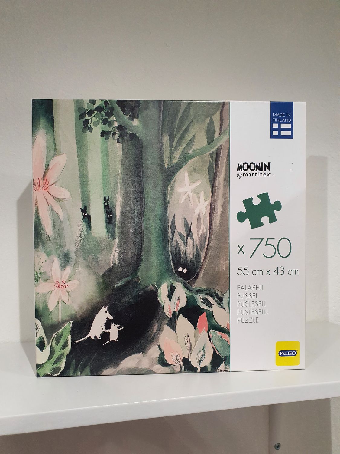 Puzzle Muminki i duża powódź  750 elementów