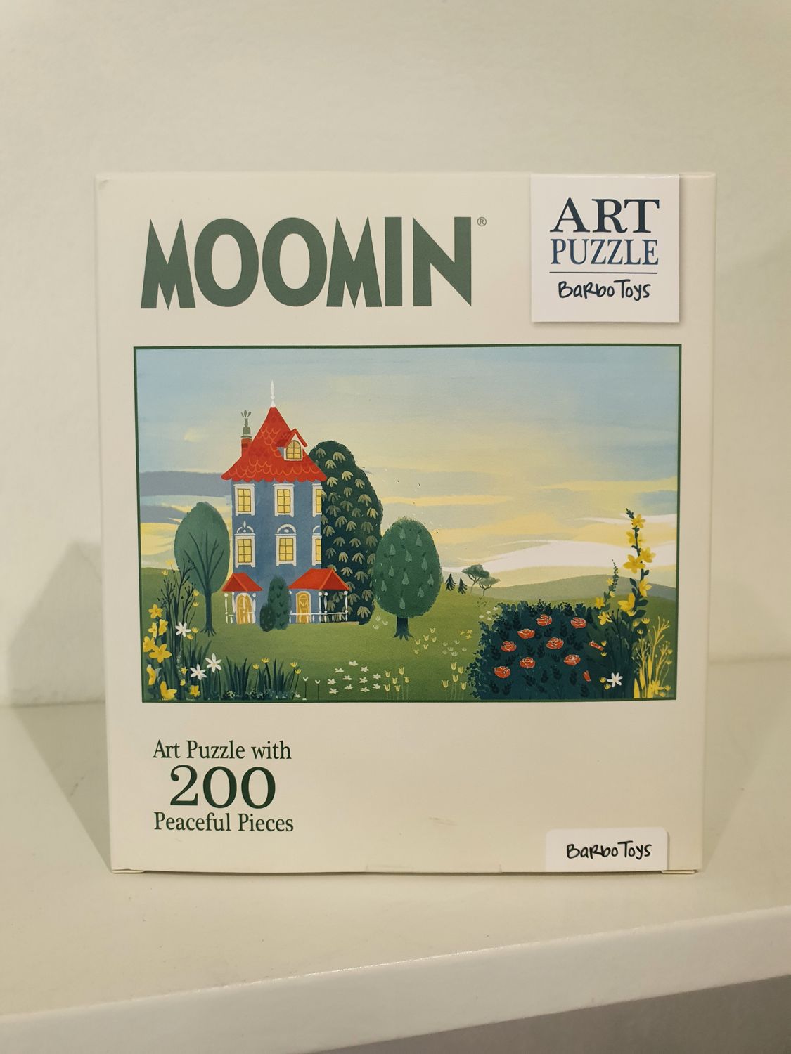 Puzzle 200 elementów Dom Muminków