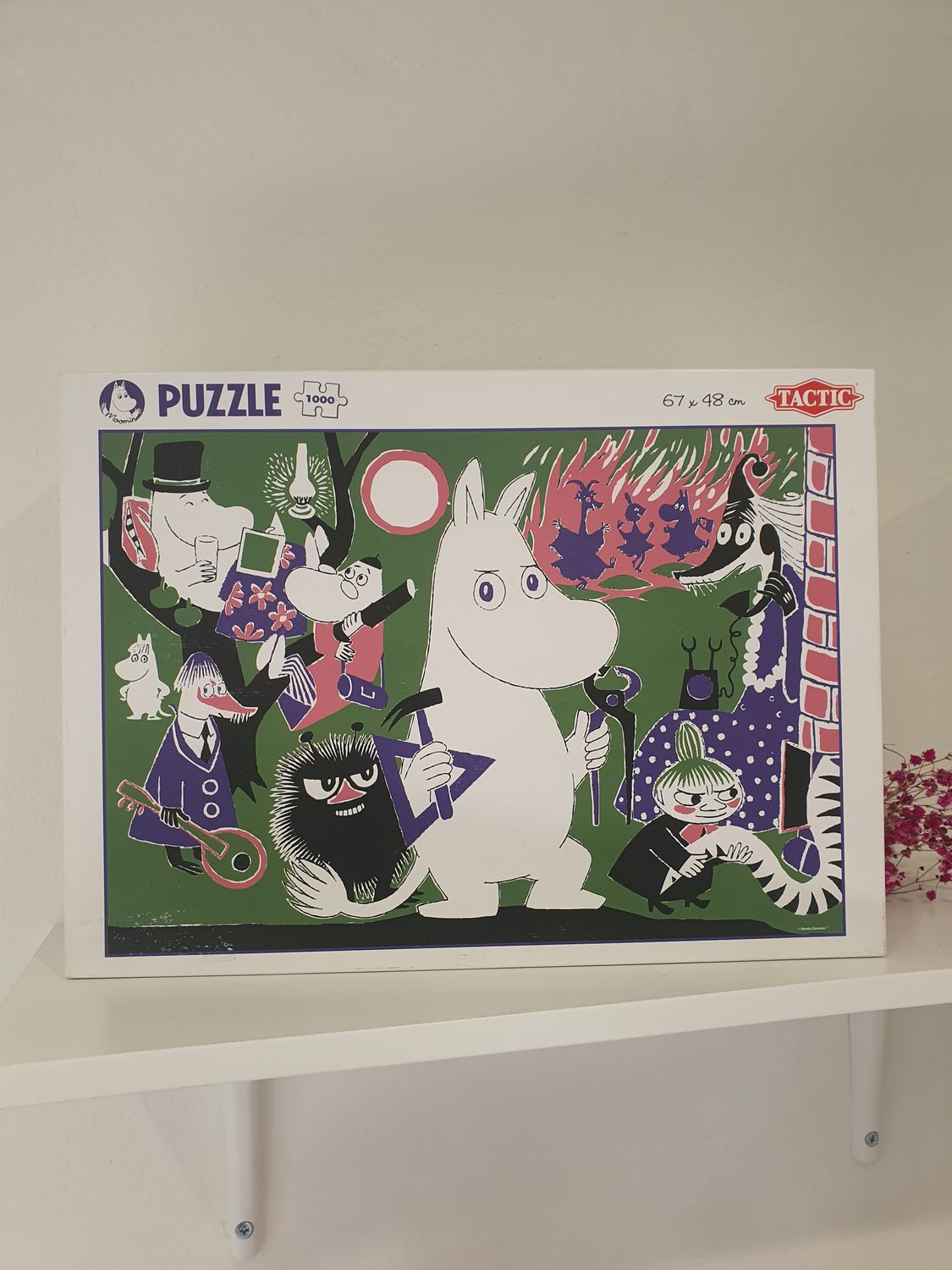 Puzzle 1000 elementów Zielony rozgardiasz