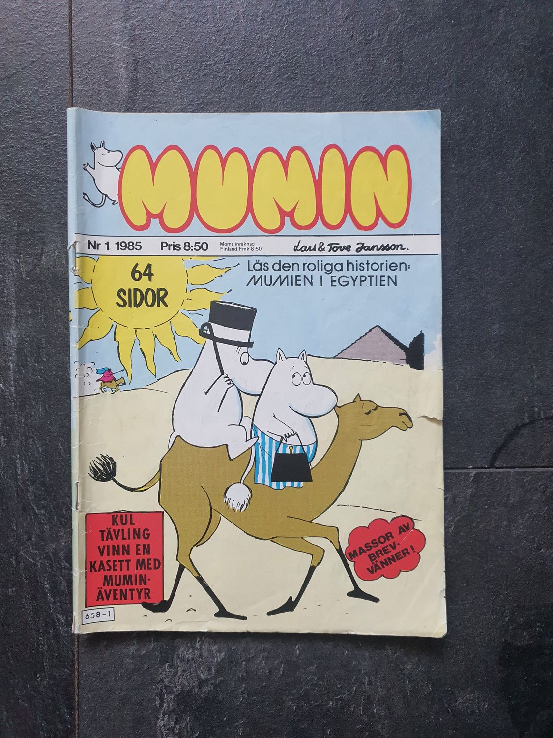 Mumin Nr 1 1985 czasopismo