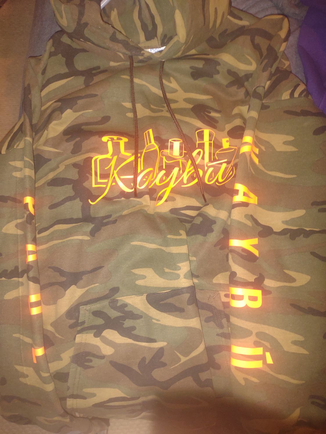 Camouflage hoodie