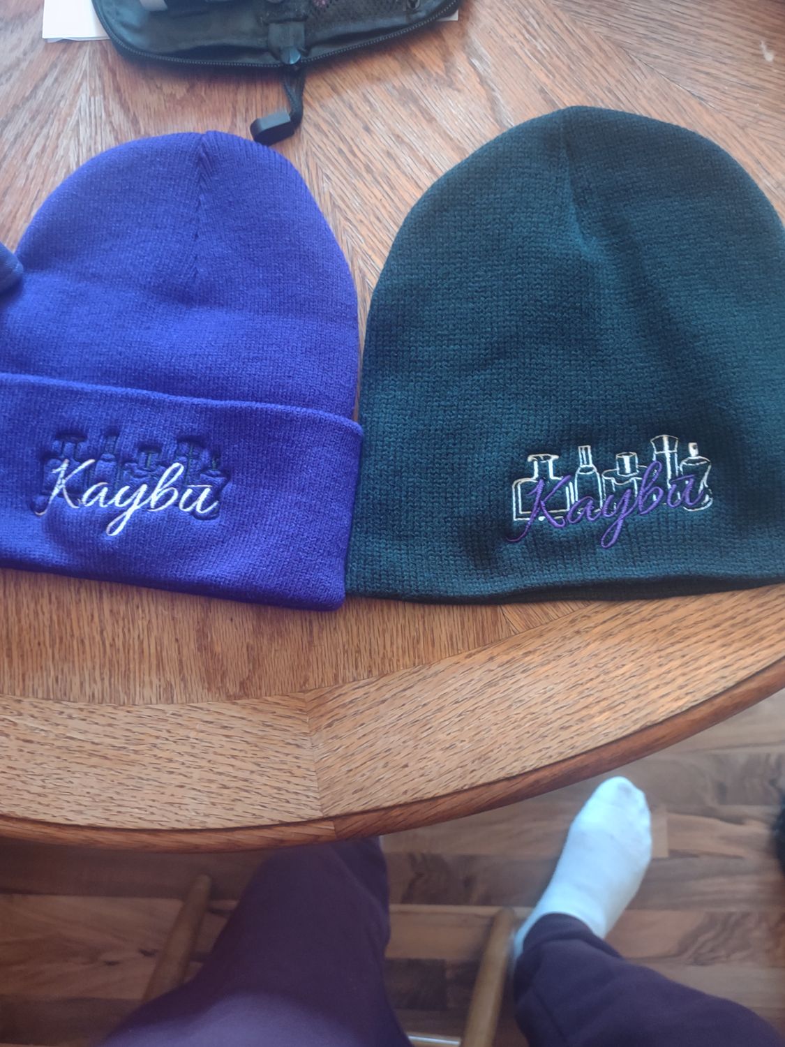Winter stocking cap and a skull cap 20.00 each