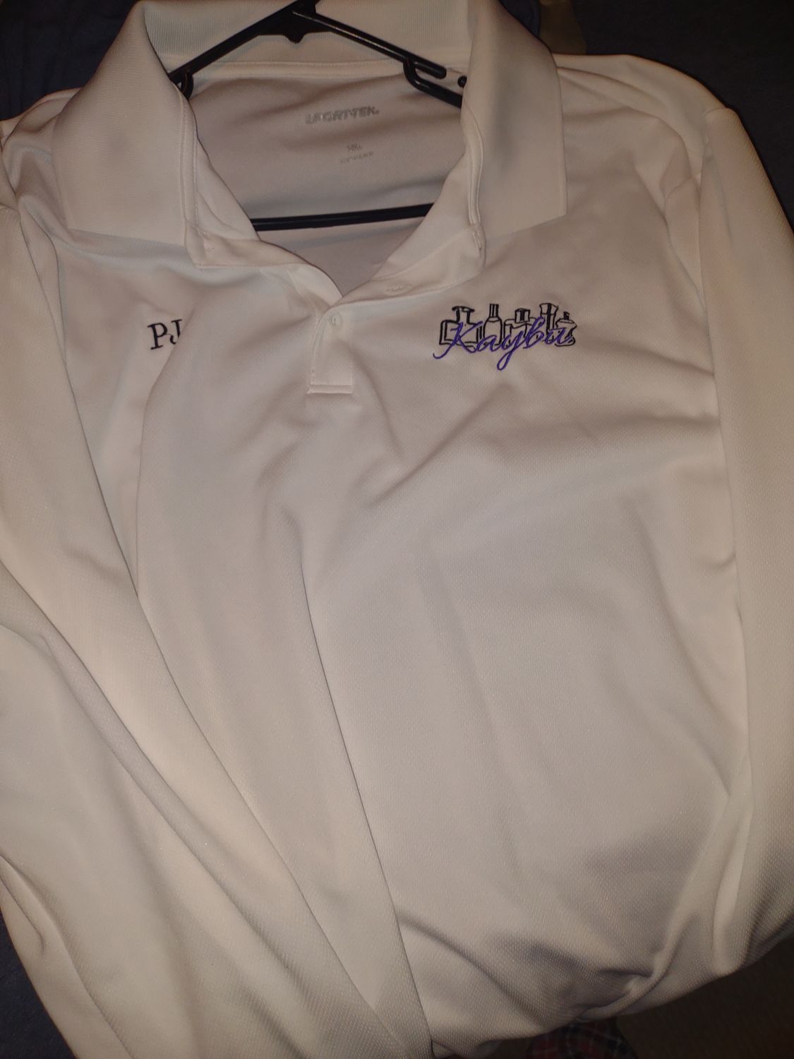 Long sleeve polo shirt