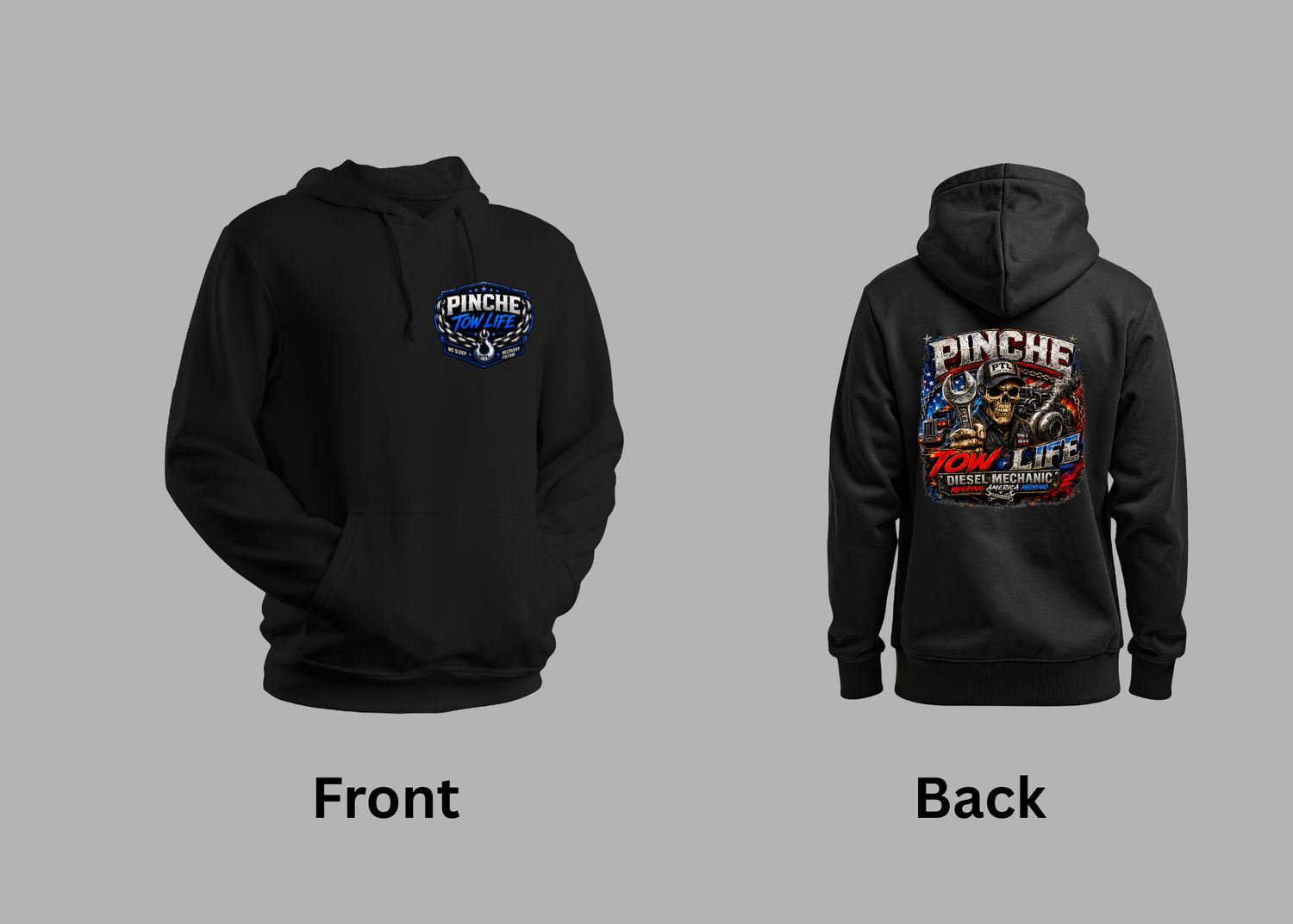 Blue Diesel Hoodie
